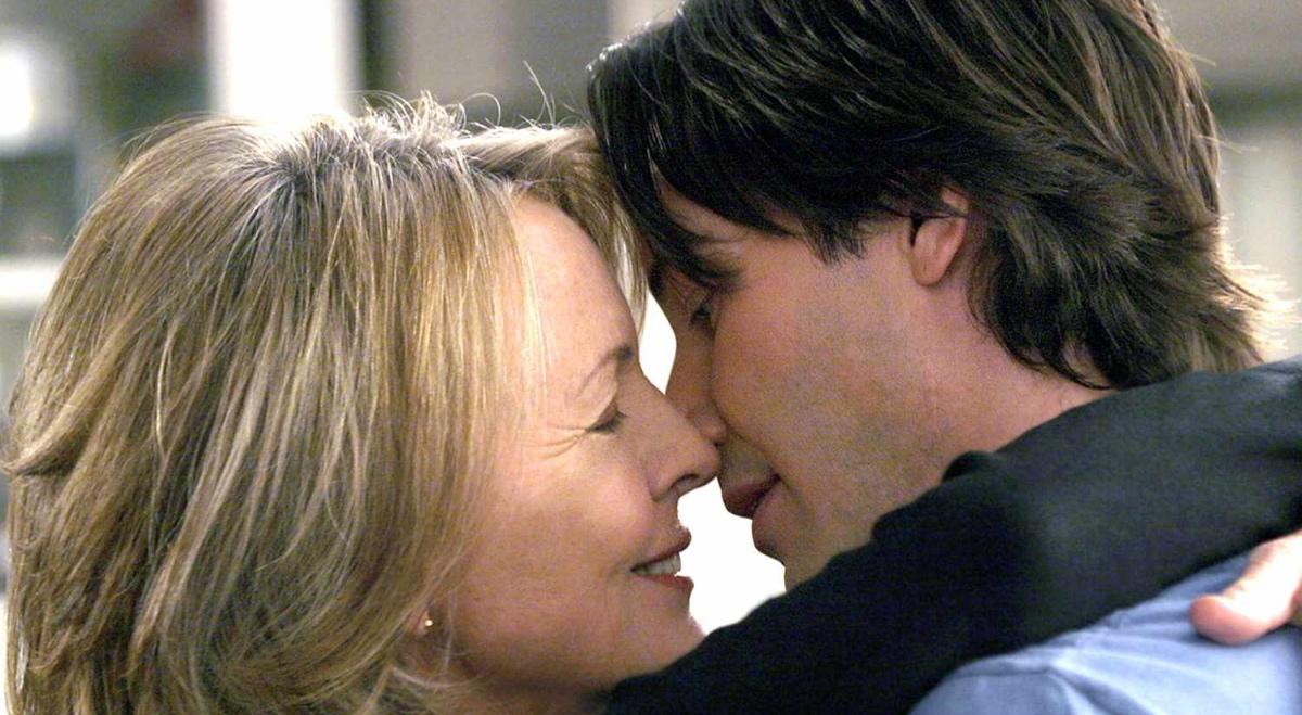 Diane Keaton and Keanu Reeves in ‘Something’s Gotta Give.’