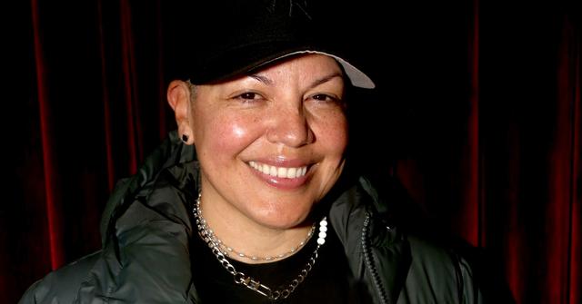 Sara Ramirez poses backstage at the hit play "Ain't No Mo" on Broadway at The Belasco Theatre on December 18, 2022 in New York City. (Photo by Bruce Glikas/WireImage)