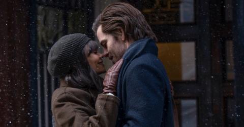 Thandiwe Newton and Chris Pine as Celia Harrison and Henry Pelham in 'All the Old Knives.'