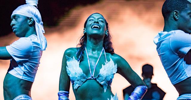 Princess Nokia performing at the 2023 San Diego Pride Festival