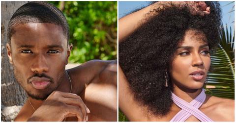 (l-r): Nigel Jones and Christina Obanor