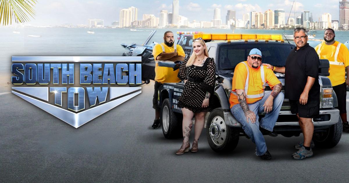 'South Beach Tow' key art.