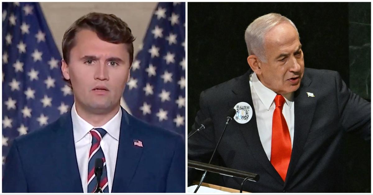 Charlie Kirk speaks at the Republican Convention; Benjamin Netanyahu  speaks at the UN's General Assembly.
