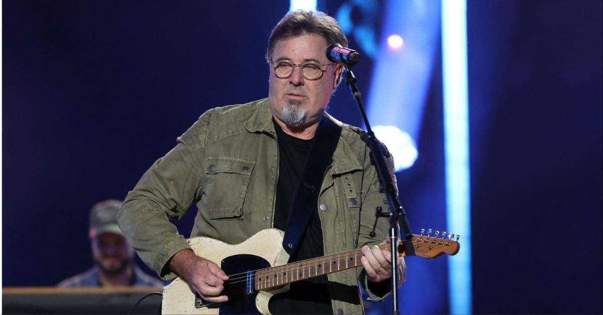 Vince Gill performs at the 50th Annual CMA Fest