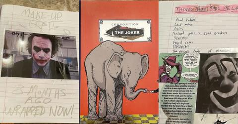 Heath Ledger’s Joker Diary’s Been Uploaded Online