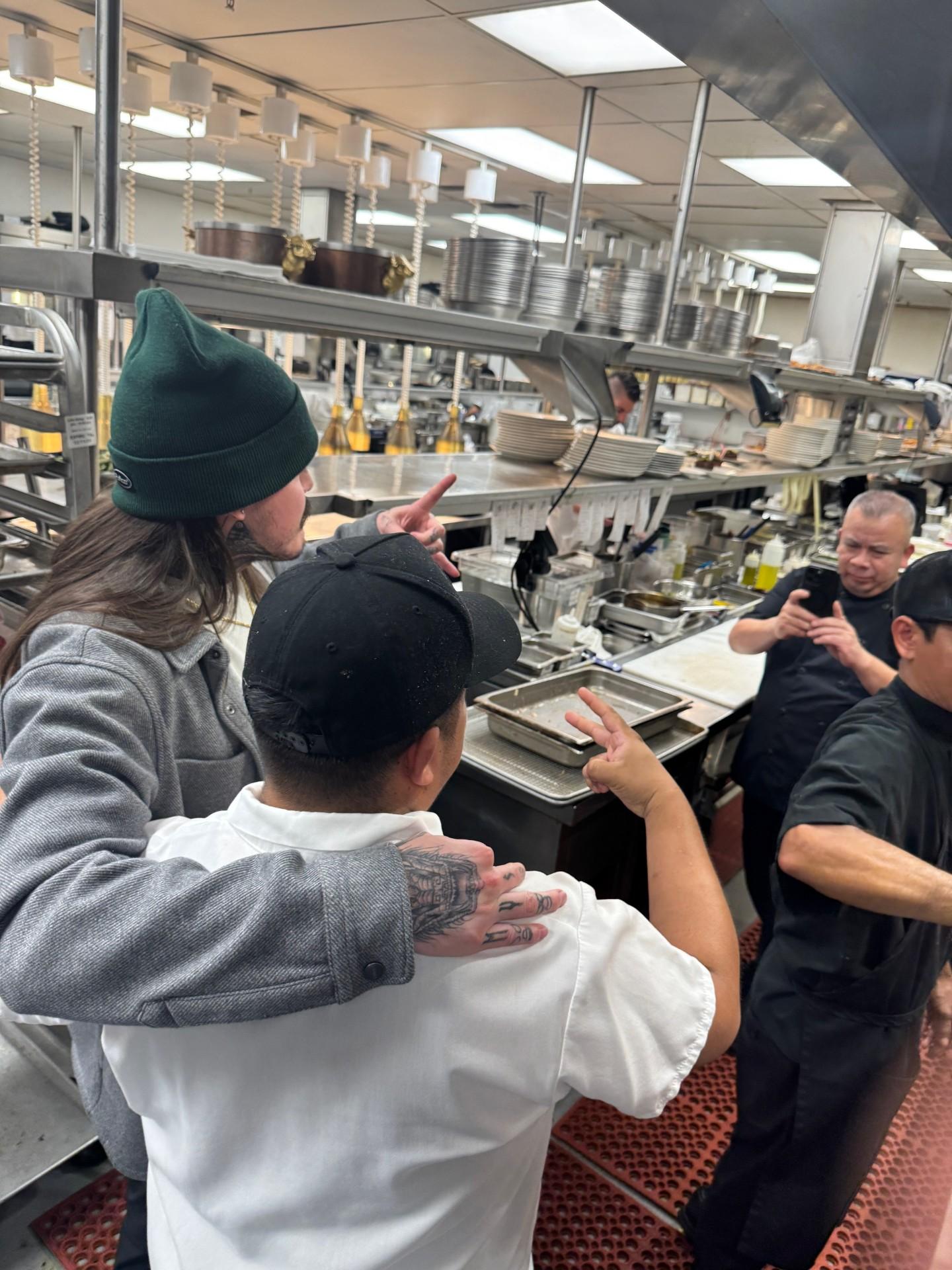 wwe dominik mysterio barrys prime kitchen circa las vegas