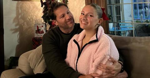 Juan Pablo Galavis with his daughter Camila