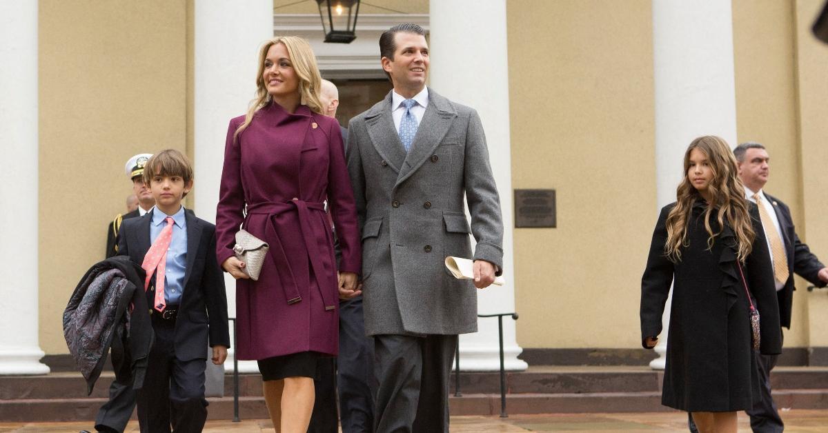Donald Trump Jr and ex-wife Vanessa Trump