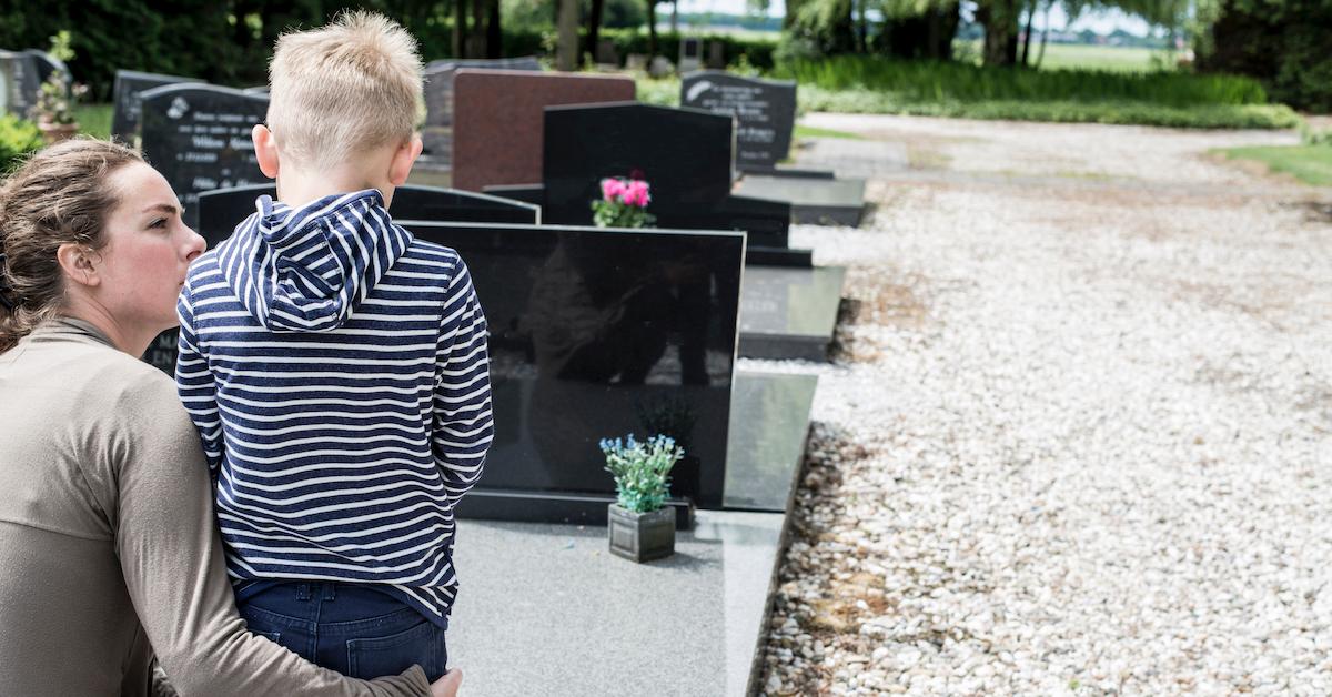 mom and son graveyard