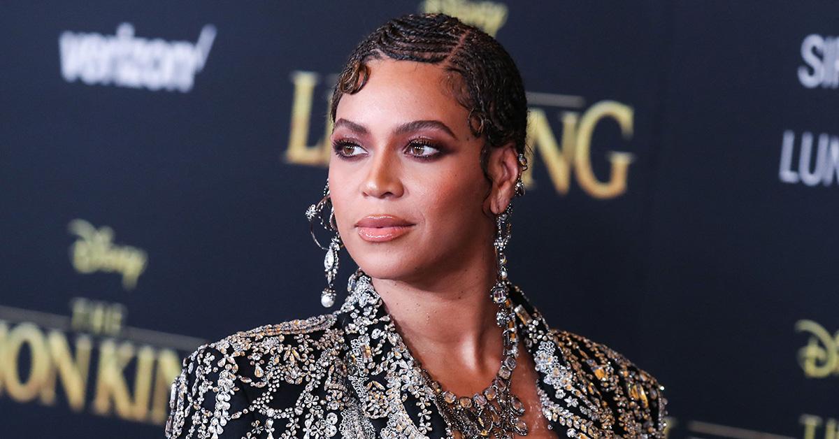 Beyonce at the 2019 premiere of 'The Lion King.' 