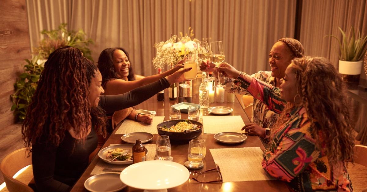 (l-r): Tiffany Haddish, Sparkle Clark, Selena Martin, and Shermona Long on 'Tiffany Haddish Goes Off'