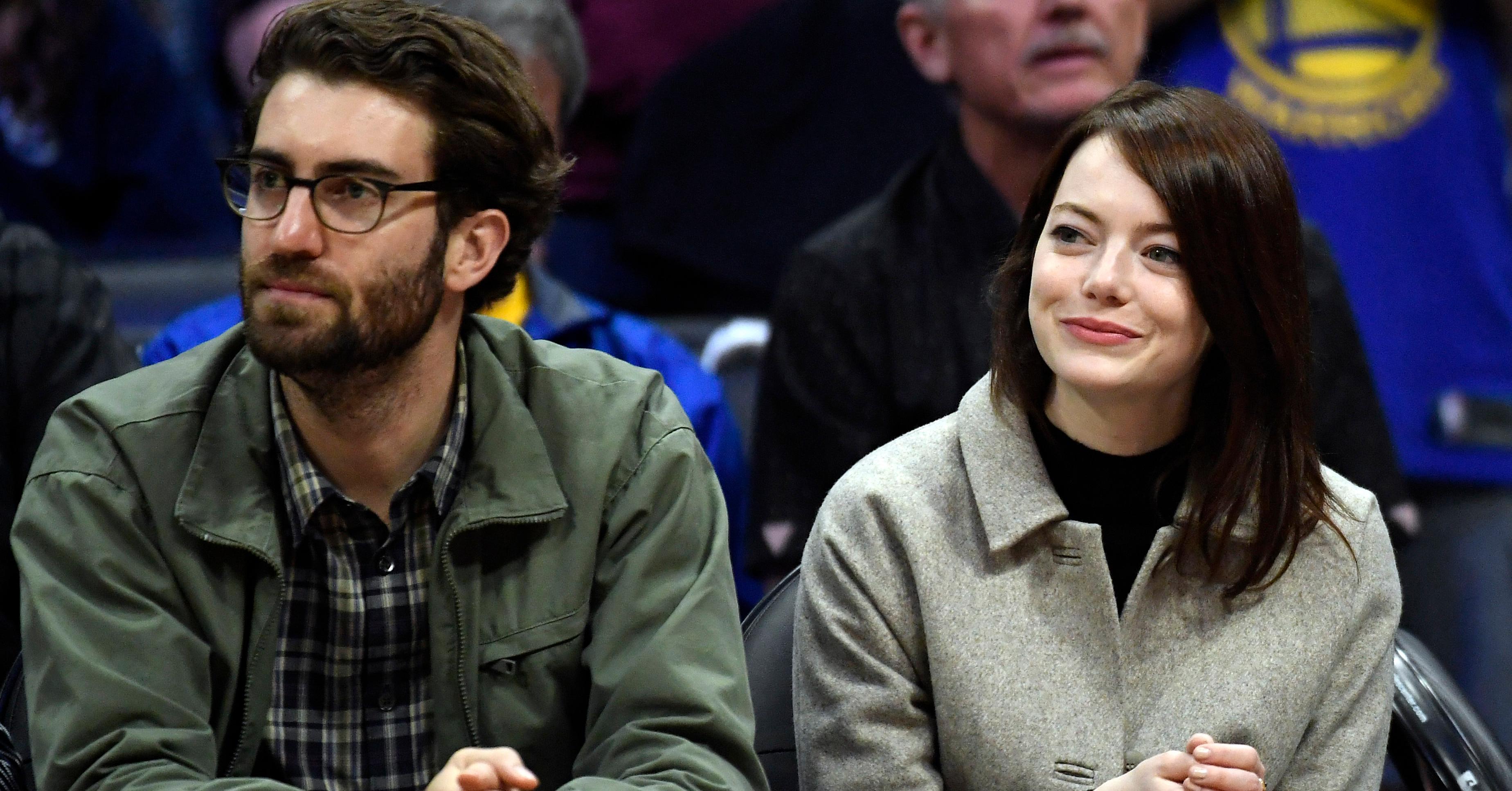 Dave McCary and Emma Stone