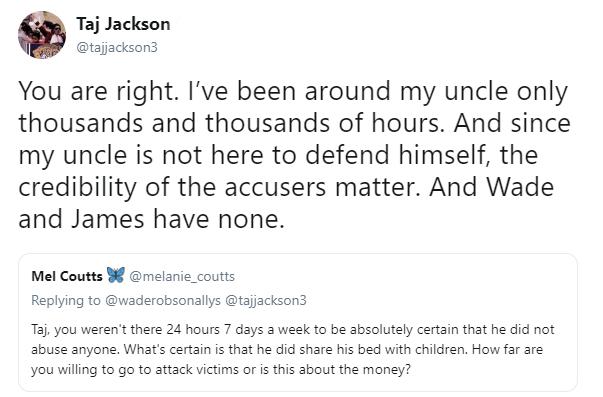 leaving neverland tweet