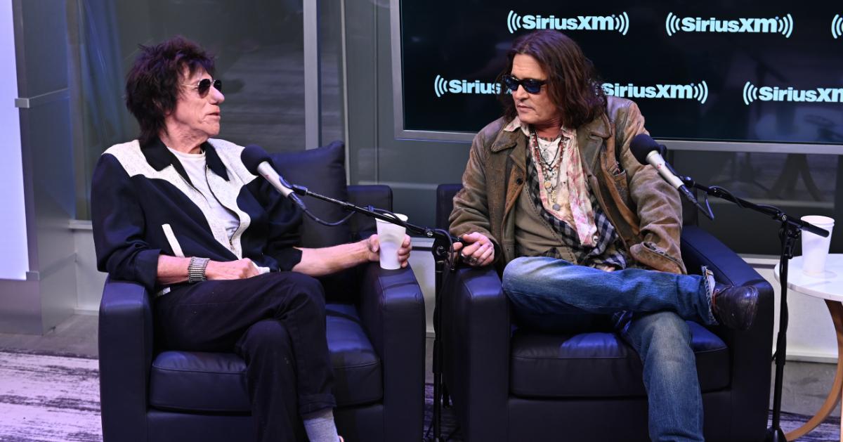 Johnny Depp Was Reportedly by Jeff Beck’s Side up Until the Very End