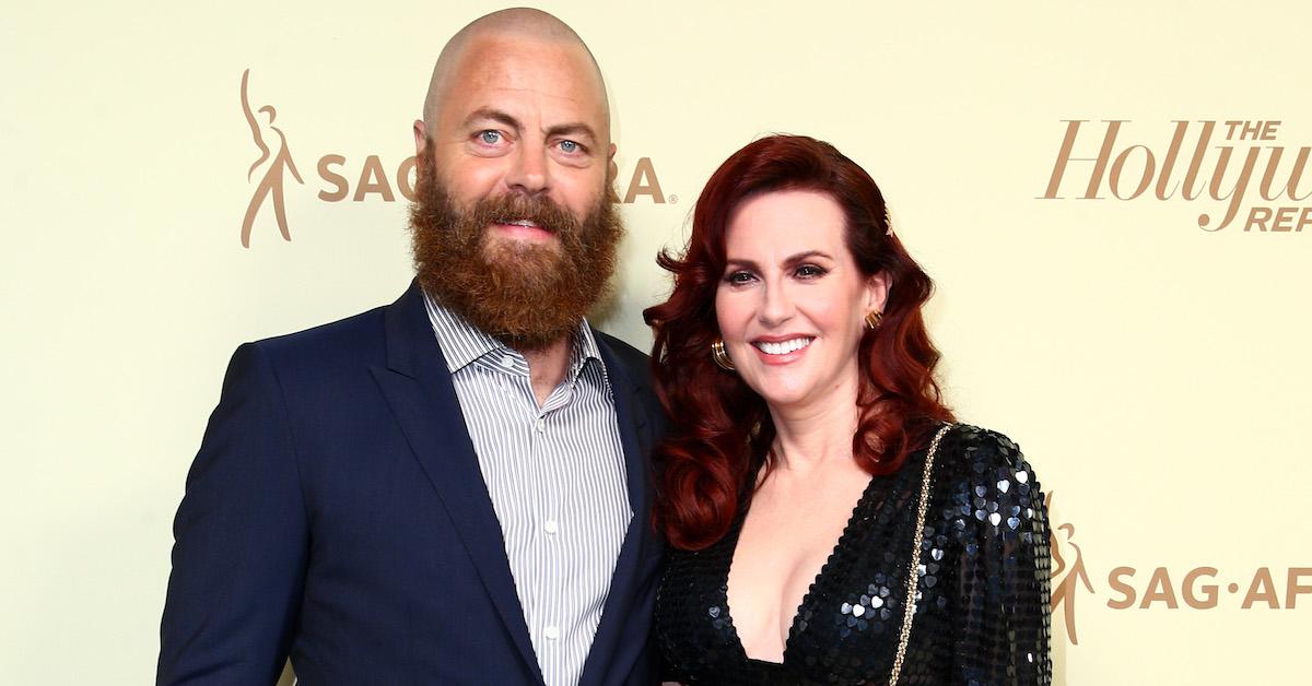 Nick Offerman and Megan Mullally