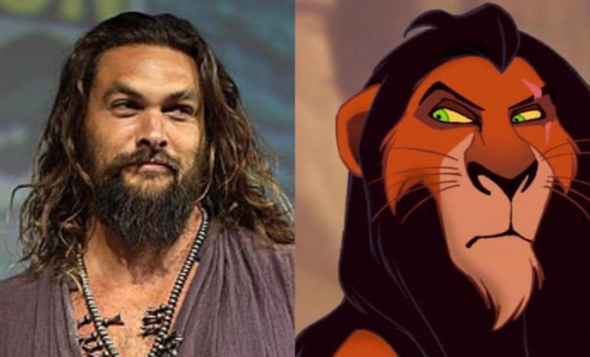 Jason Momoa and Scar