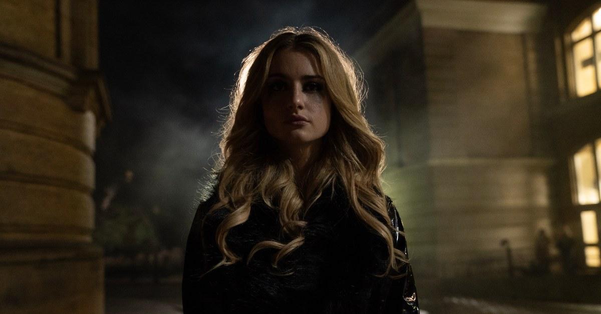 Lucy (Grace Van Patten) in 'Tell Me Lies' out at night.