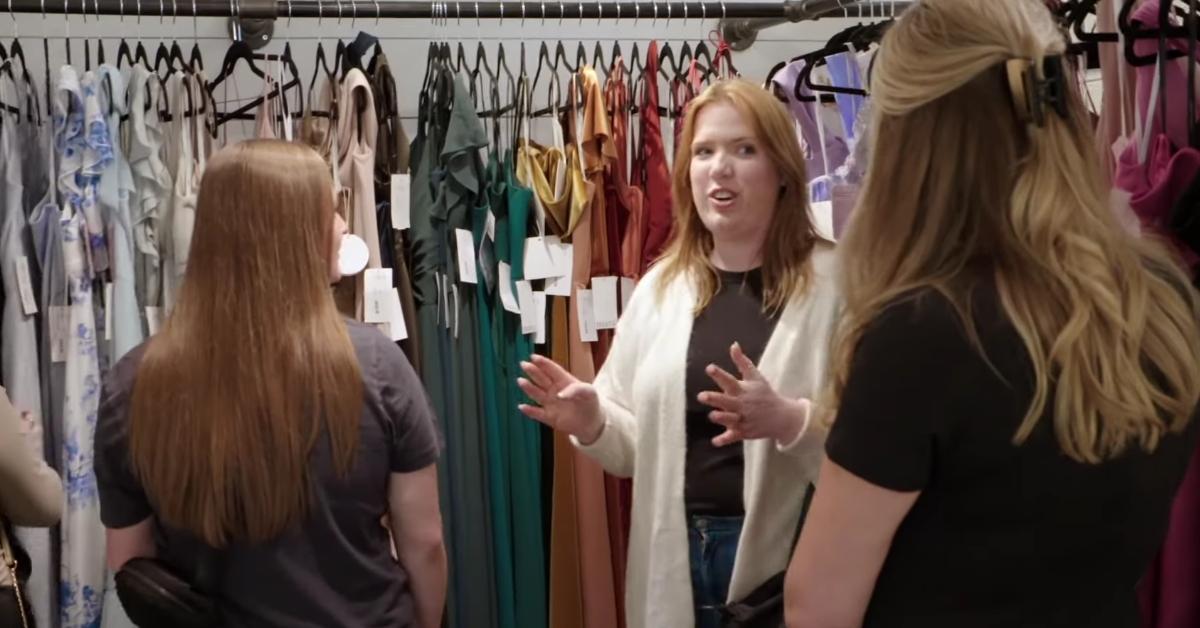 Savannah shops for a wedding dress on Love During Lockup