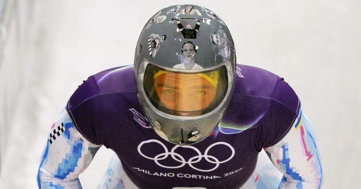 Ukraine Skeleton Racer Helmet Controversy