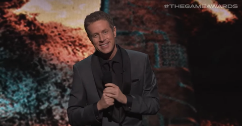 Geoff Keighley hosting the 2019 Game Awards