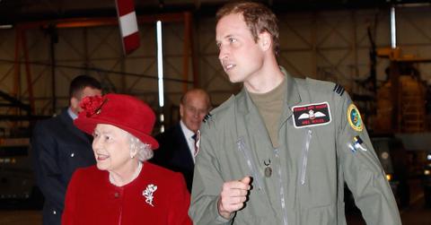 Queen Elizabeth II and Prince William