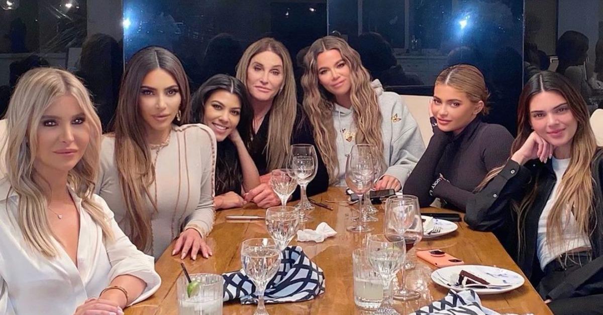 Caitlyn Jenner and some of her family