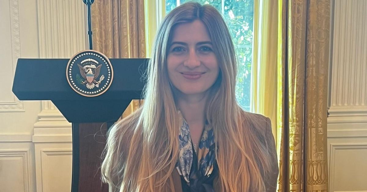 Mike Lawler's wife at the White House