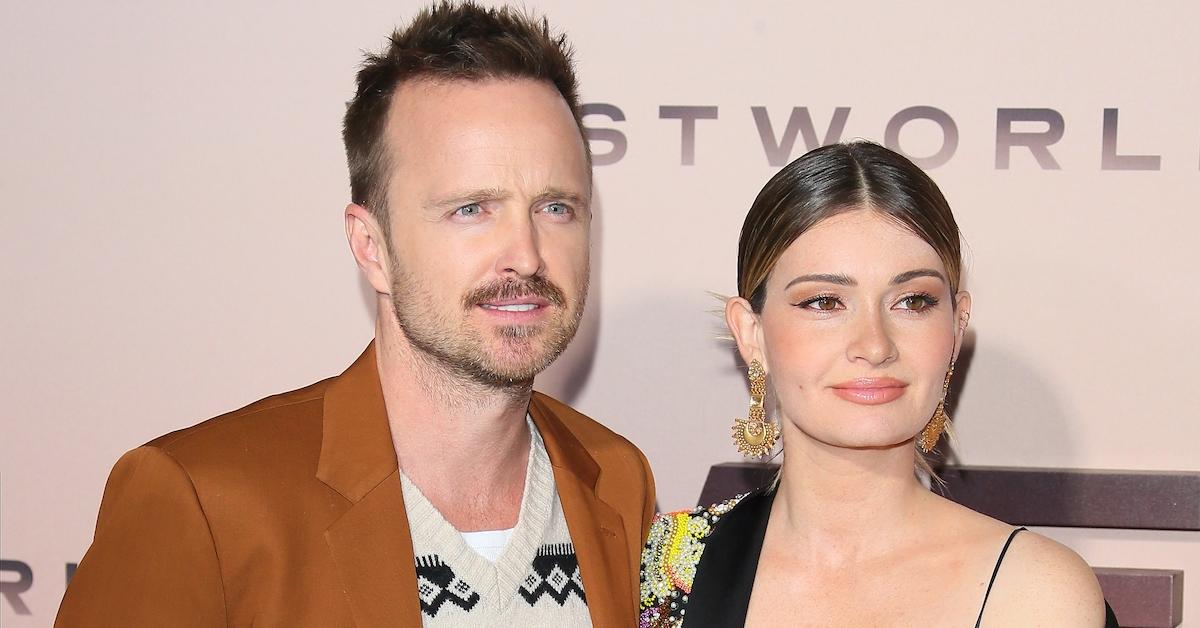 Aaron Paul & Wife Lauren Seen With New Baby In 1st Photos Since Birth ...