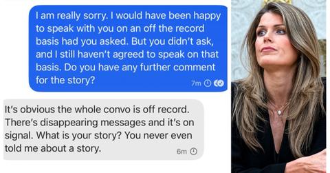 Lindsey Halligan Insults a Reporter in a String of Texts