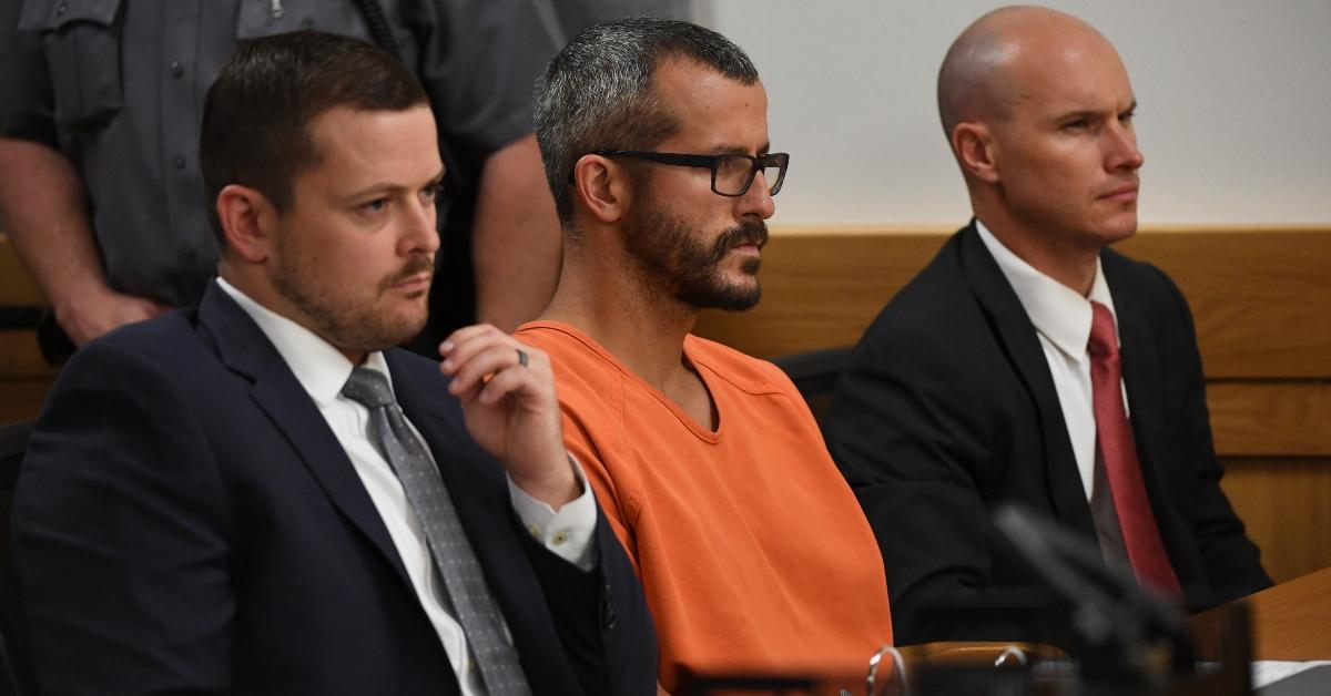 Chris Watts at his arraignment