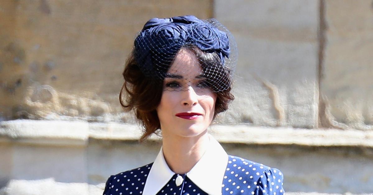 Abigail Spencer attending the wedding of Prince Harry and Meghan Markle 