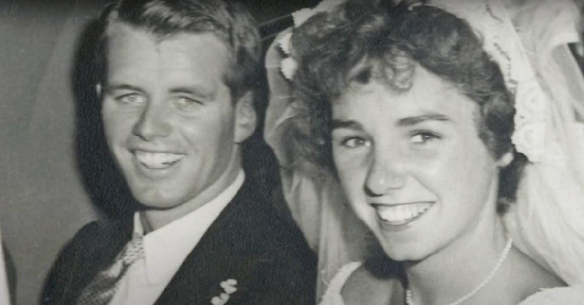 Robert F. Kennedy (L) and Ethel Kennedy (R) on their wedding day