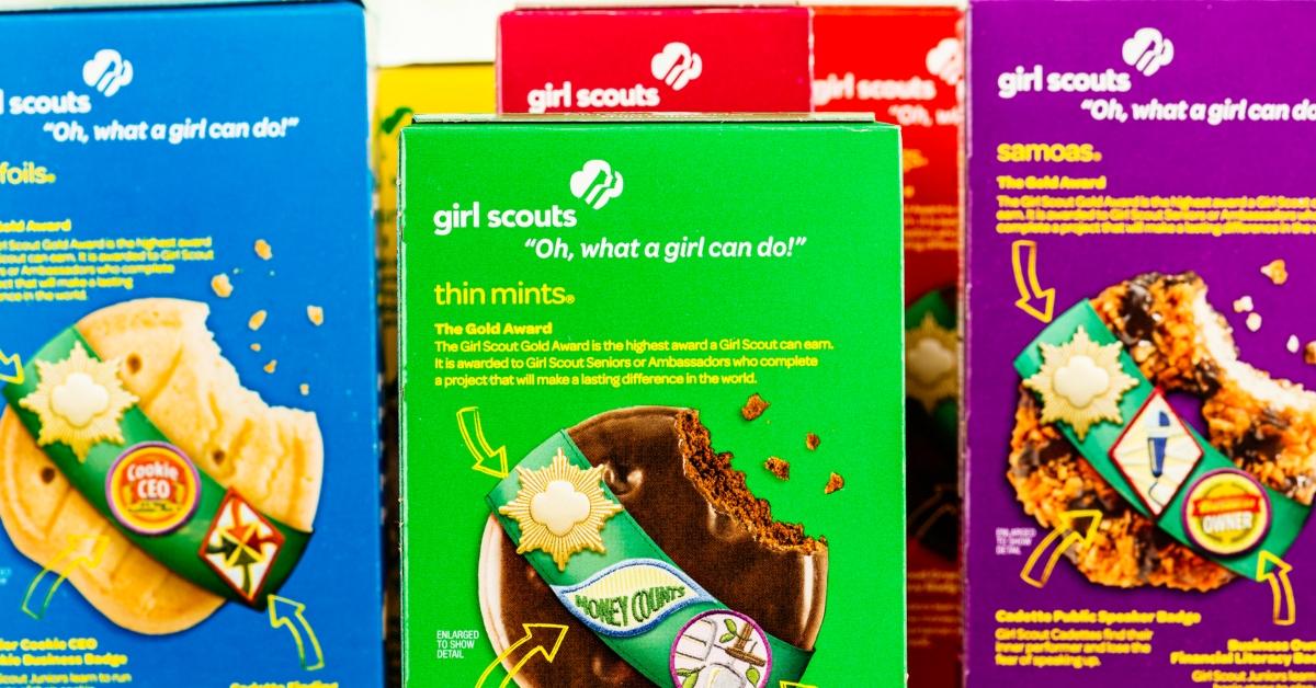 retired girl scout cookies