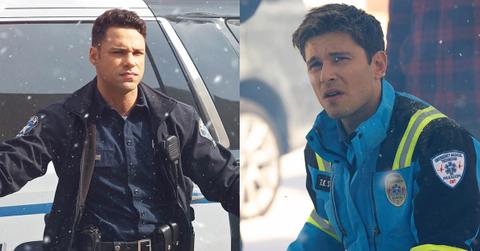 Carlos and T.K. in '911 Lone Star'