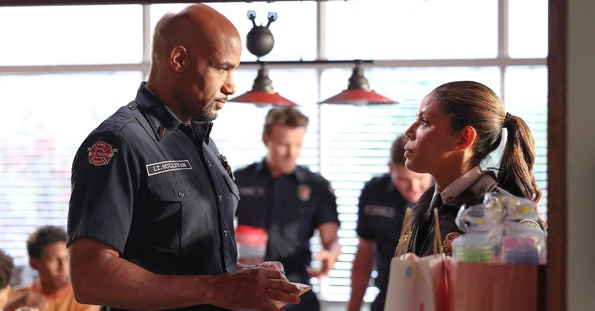 Sullivan and Ross in 'Station 19'