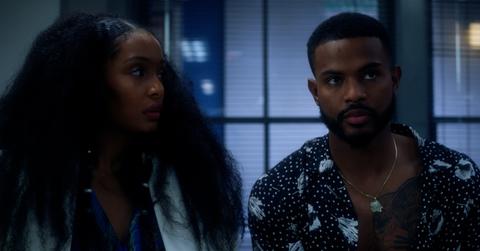 Zoey and Aaron in a mexican jail on 'Grown-ish'.