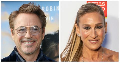 Robert Downey Jr and Sarah Jessica Parker