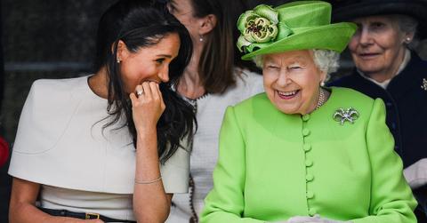 Meghan Markle and Queen Elizabeth II