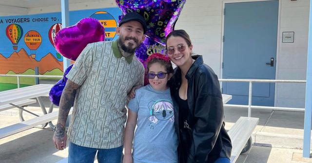 Marlon Vera with daughter Ana Paula and wife Maria