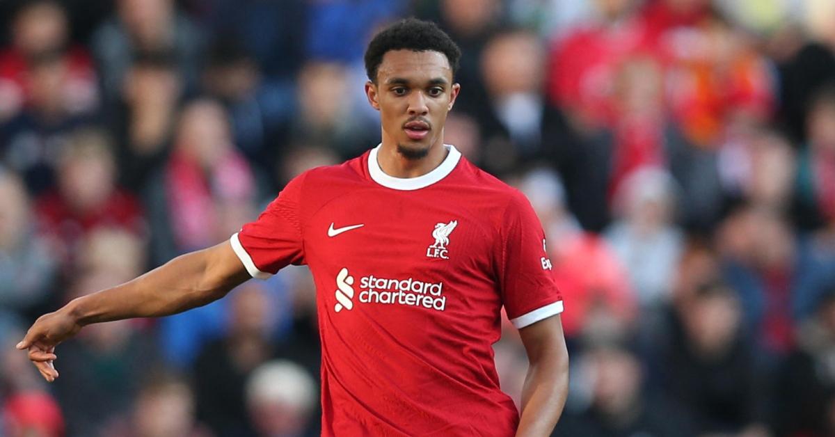 Trent Alexander-Arnold during a game.