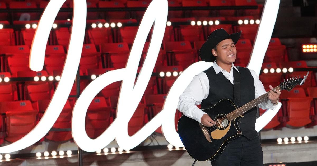 American Idol contestant Triston Harper auditions in Season 22