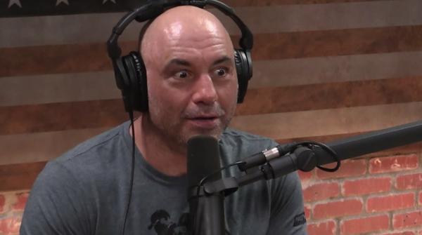 Joe Rogan photographed candidly.
