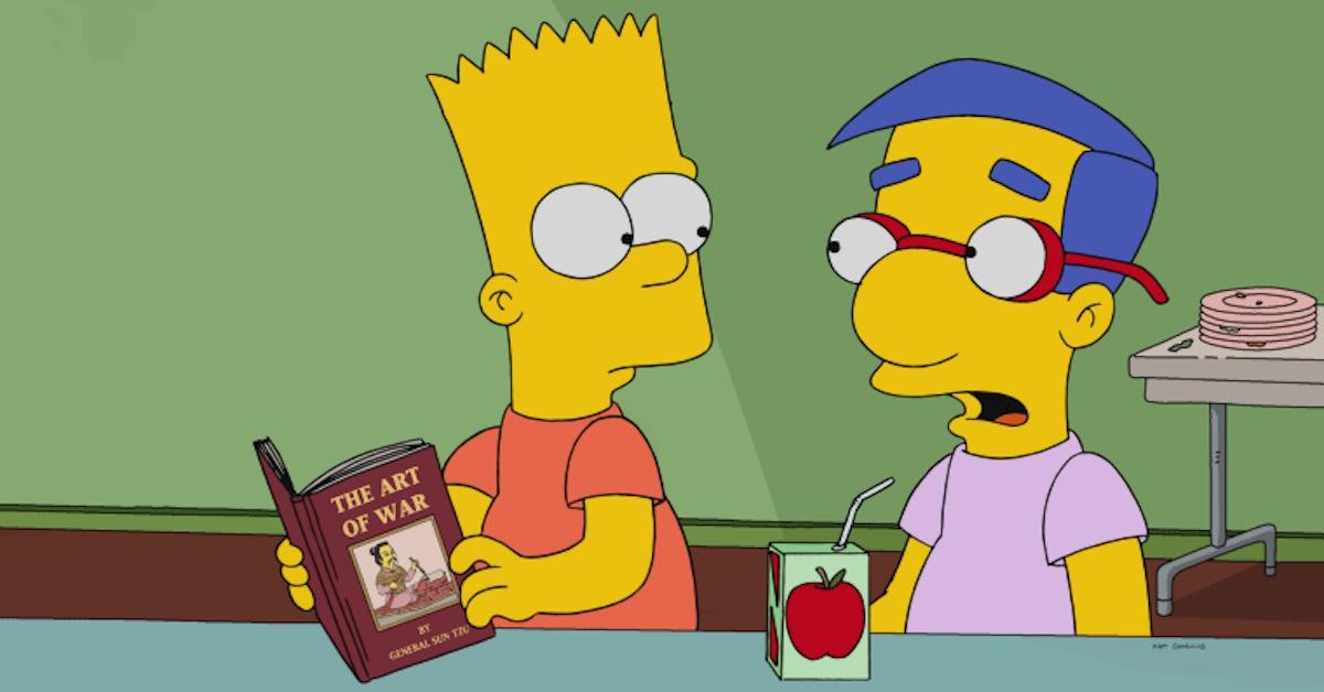 Bart Simpson and Millhouse Van Houten in ‘The Simpsons’