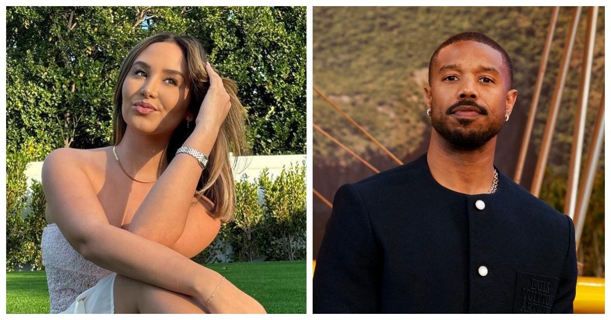 Catherine Paiz and Michael B Jordan