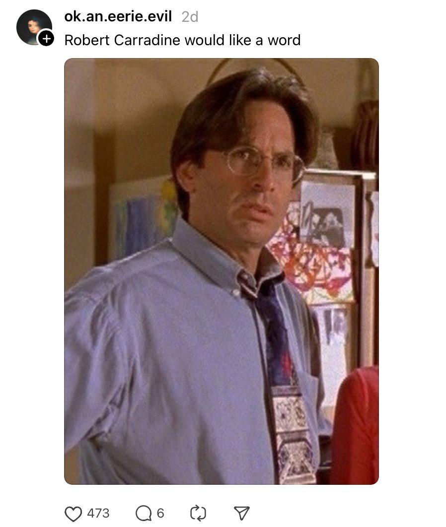 Robert Carradine as the dad from 'Lizzie McGuire'.