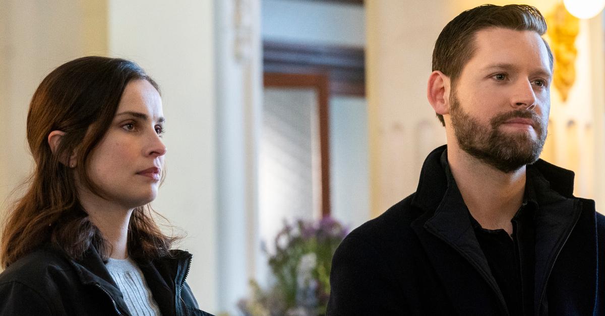 Heida Reed as Special Agent Jamie Kellett and Luke Kleintank as Special Agent Scott Forrester