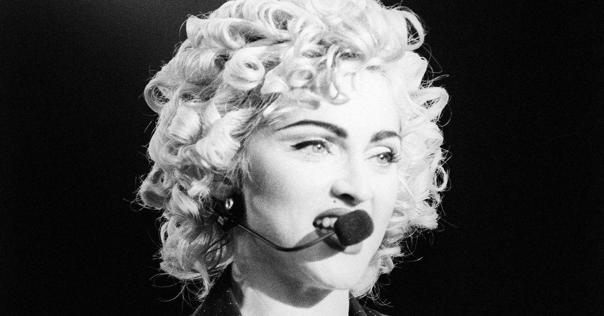 Madonna performing in July 1990