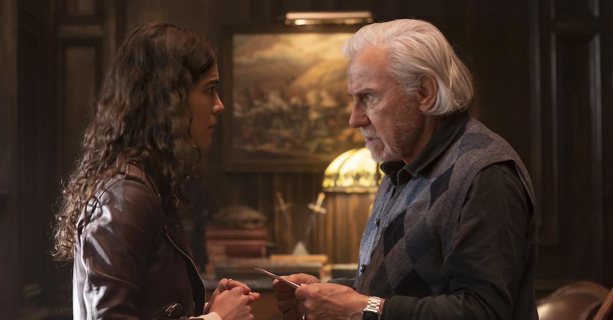 LISETTE OLIVERA, HARVEY KEITEL in 'National Treasure: Edge of History'