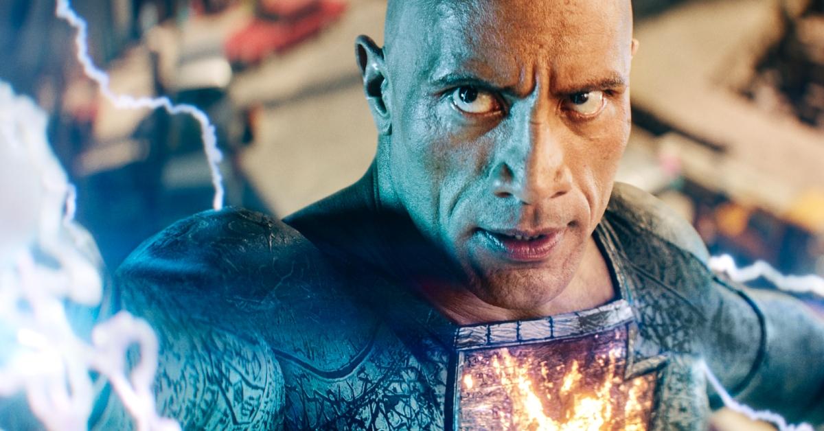 Dwayne Johnson as Black Adam in 'Black Adam'