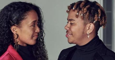 Naomi Osaka and her boyfriend, Cordae
